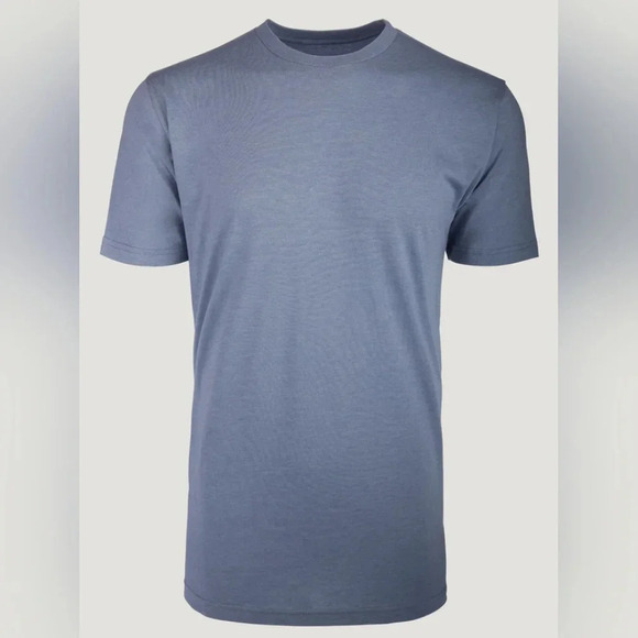 Fresh Clean Threads [2XL]  Wedgewood Tall Crew Neck - Picture 1 of 7